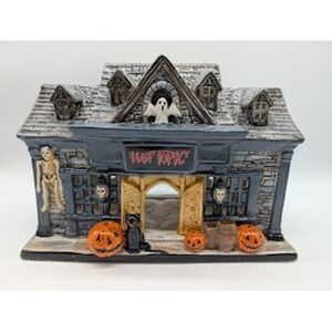 Blue Sky Clayworks X Hot Topic Haunted House Halloween Tea Light Candle Holder